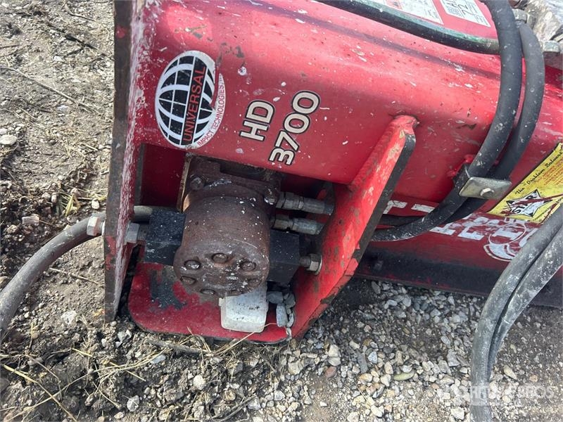  Hurricane HD3700 Skid Steer Drop Hammer Andet tilbehør
