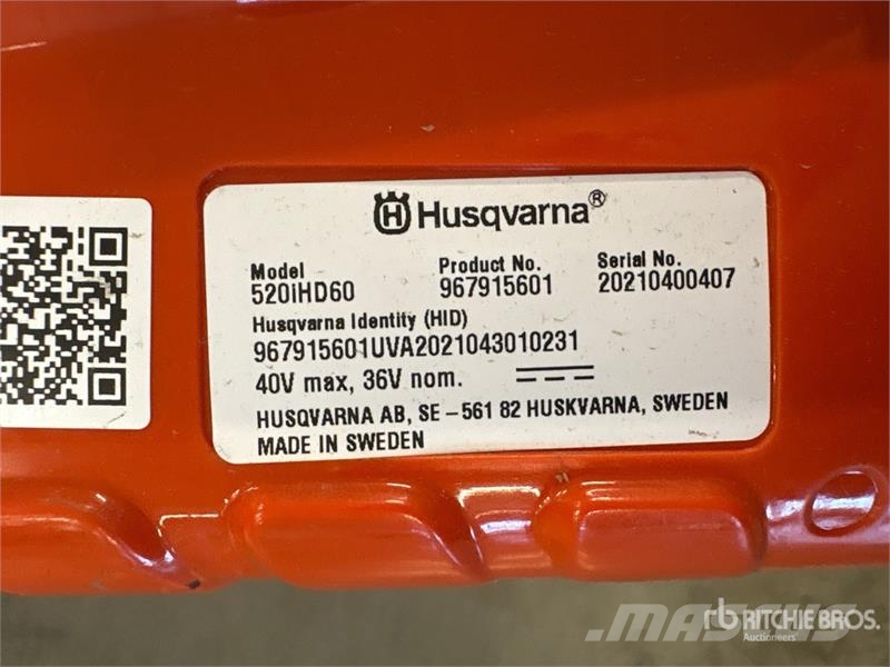 Husqvarna 520IHD60 Hedge Trimmer Sonstige Landmaschinen