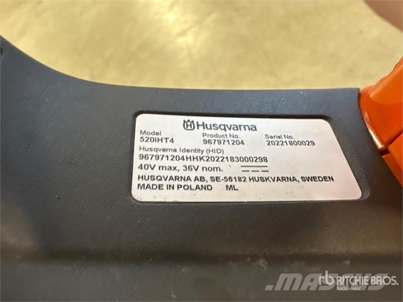 Husqvarna 520iHT4 Electric Hedge Trimmer Sonstige Landmaschinen