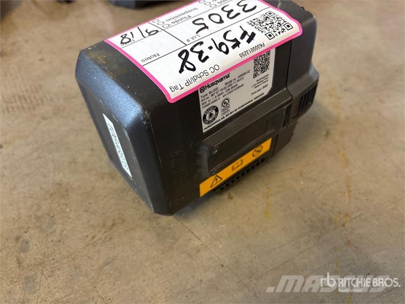 Husqvarna BLi300 Battery Outros componentes