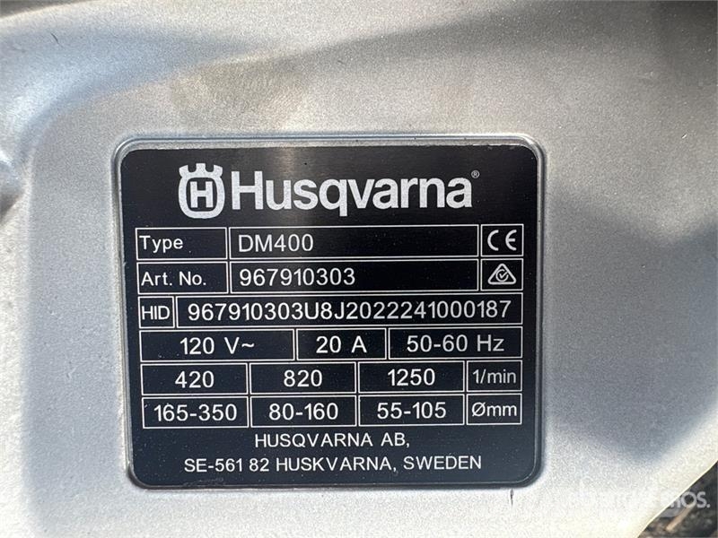Husqvarna DM400 Core Drill Outros equipamentos perfuração