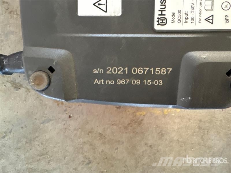 Husqvarna QC500 Battery Charger Andet tilbehør