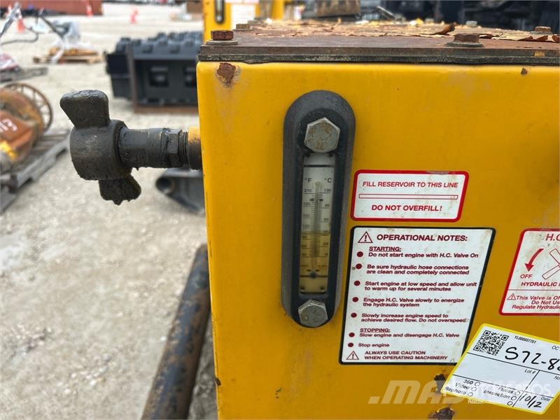  Hydra-Tech 8HT35DVY Hydraulic Power Pack Hidrauliskie pāļu āmuri
