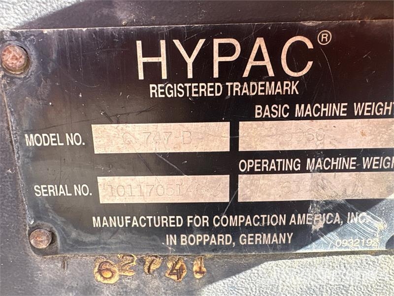 Hypac C747B Double Drum Roller Tvilling tromle