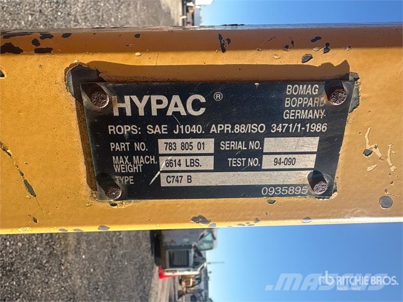 Hypac C747B Double Drum Roller Tvilling tromle