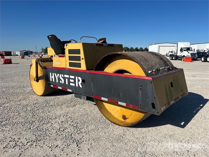 Hyster C350D Double Drum Roller مداحل ثنائية الاسطوانة