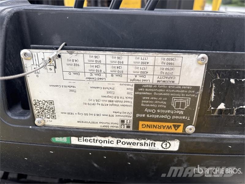 Hyster S50FT 5000 lb Cushion Tire Forklift Övriga motviktstruckar