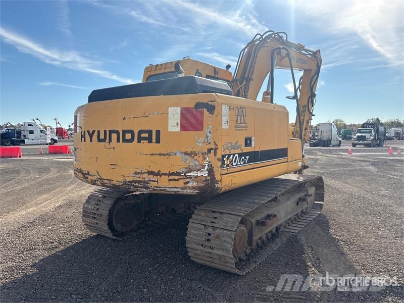 Hyundai 140LC-7 Tracked Excavator Gravemaskiner på larvebånd