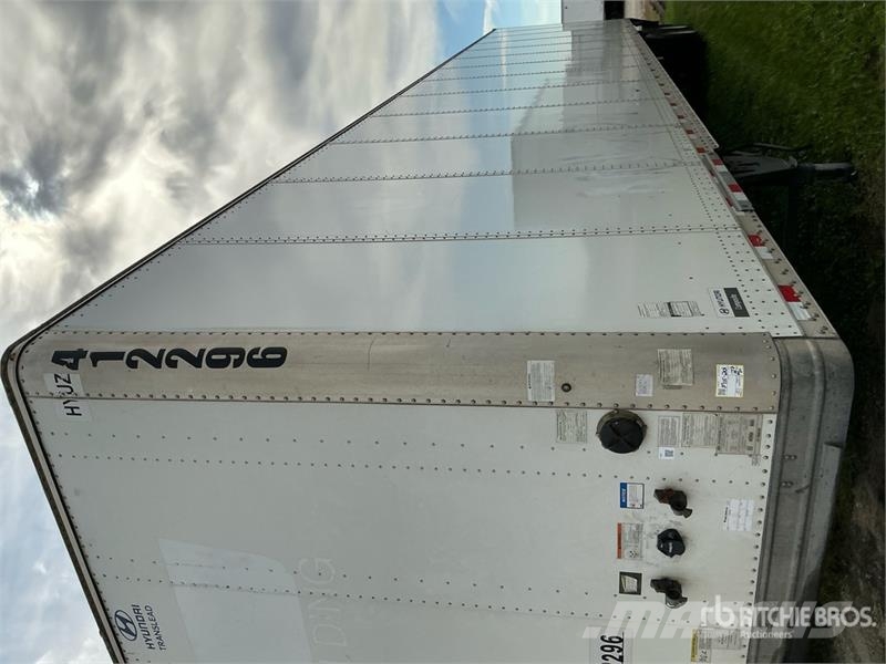 Hyundai 53 ft T/A Van Trailer Remorque Fourgon