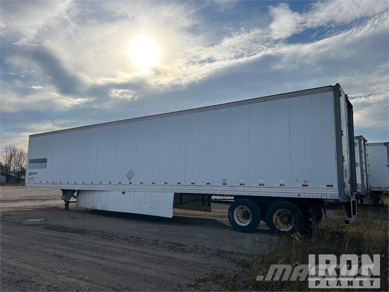 Hyundai 53 ft x 102 in T/A Van Trailer Furgons