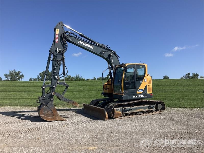 Hyundai HX145A CR Tracked Excavator Bageri guseničari