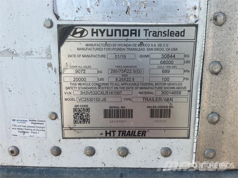 Hyundai VC2530152 Prikolice zabojniki