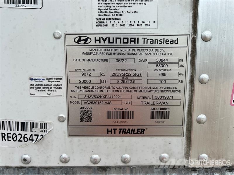 Hyundai VC2530152-AJS Prikolice zabojniki