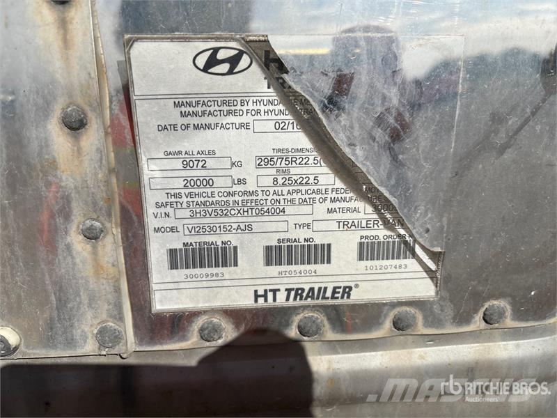 Hyundai VI2530152-AJS 箱體拖車