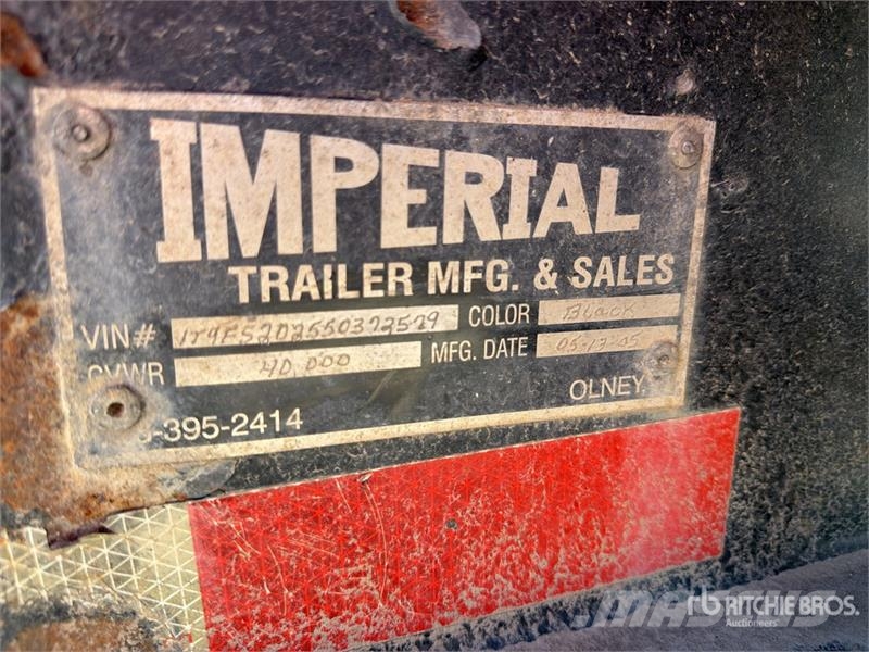 Imperial 20 ton 26 ft T/A Equipment Trailer Autotransporter prikolice