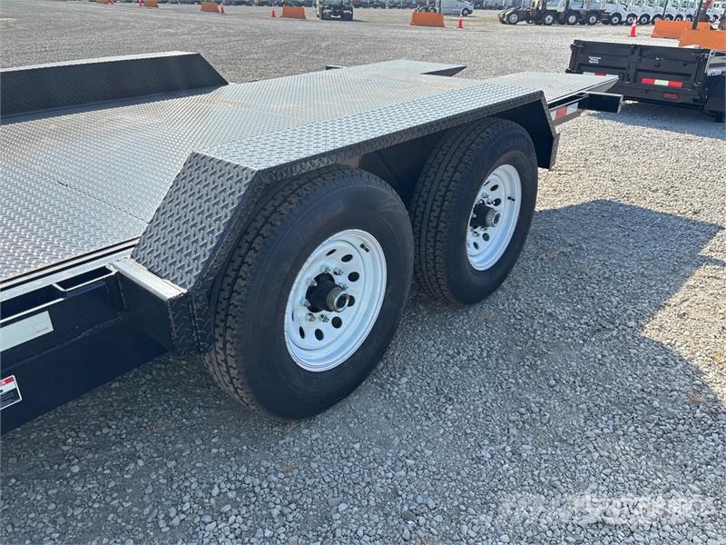 Industrias America 227T 22 ft T/A Tilt Deck Trailer Mélybölcsős