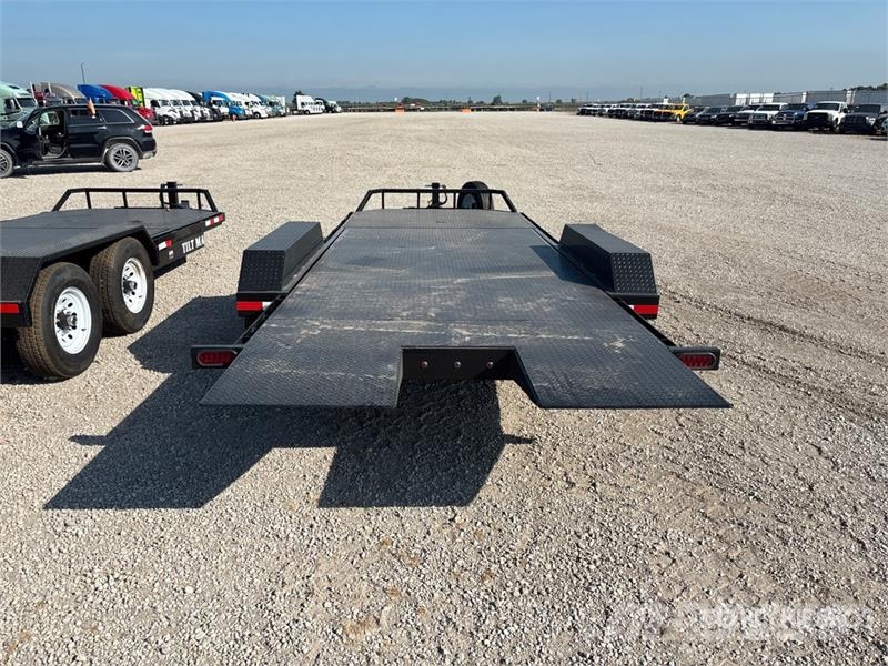 Industrias America 227T 22 ft T/A Tilt Deck Trailer Mélybölcsős