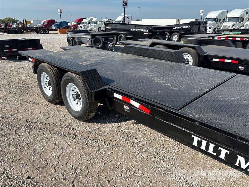 Industrias America 227T 22 ft T/A Tilt Deck Trailer Mélybölcsős