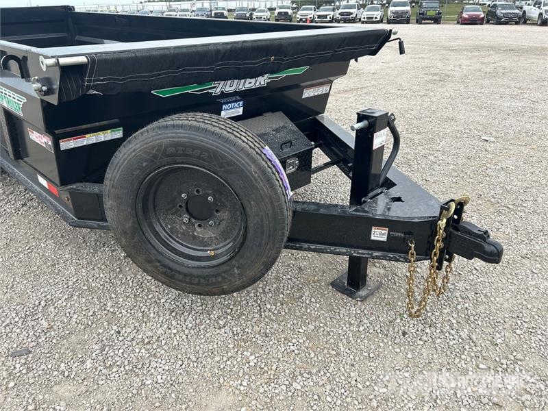 Industrias America 7016R 16 ft T/A Dump Utility Trailer Sora- ja kippiperävaunut