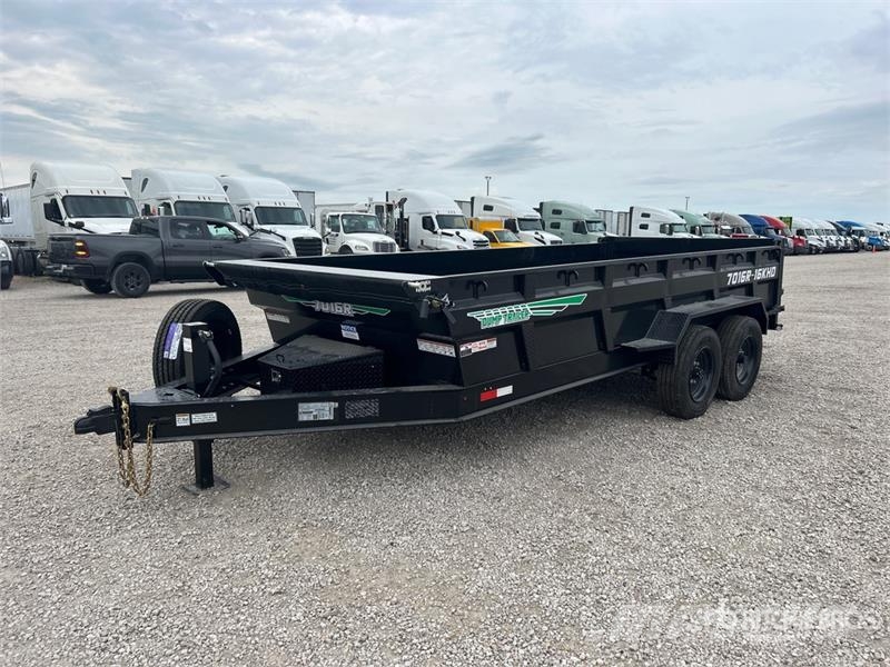 Industrias America 7016R 16 ft T/A Dump Utility Trailer Sora- ja kippiperävaunut