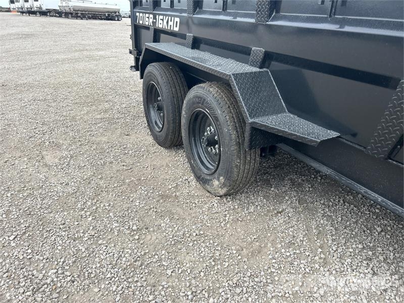 Industrias America 7016R 16 ft T/A Dump Utility Trailer Sora- ja kippiperävaunut