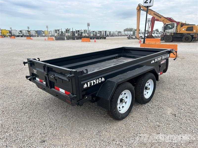 Industrias America FT510 10 ft T/A Dump Utility Trailer Sora- ja kippiperävaunut