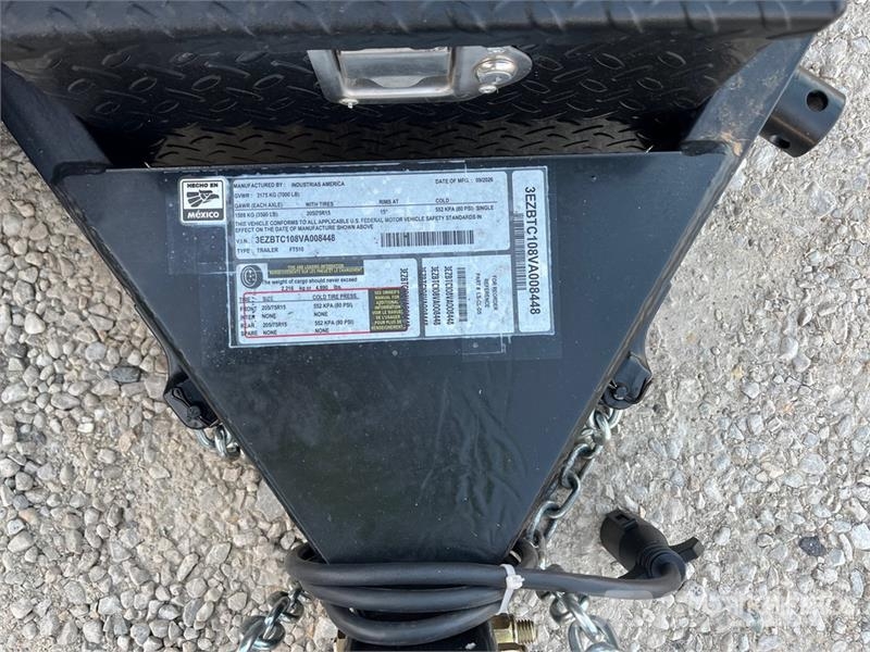 Industrias America FT510 Dump Utility Trailer 傾卸式拖車