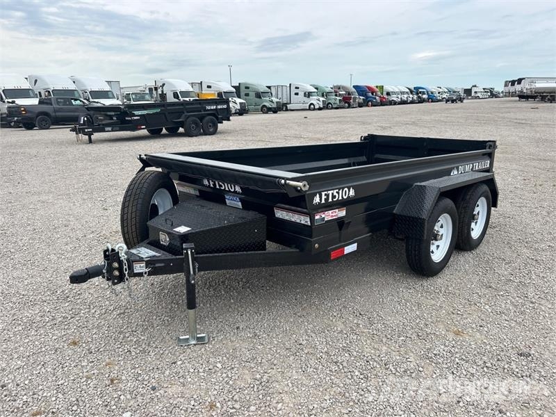 Industrias America FT510 10 ft T/A Dump Utility Trailer Sora- ja kippiperävaunut