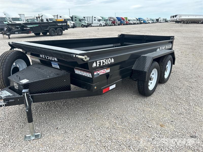 Industrias America FT510 10 ft T/A Dump Utility Trailer Sora- ja kippiperävaunut