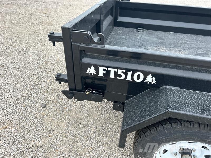 Industrias America FT510 10 ft T/A Dump Utility Trailer Sora- ja kippiperävaunut