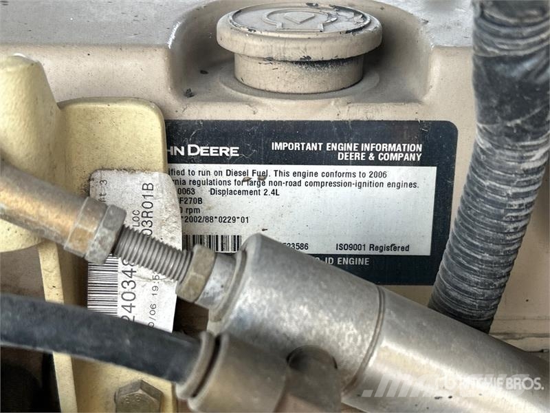 Ingersoll Rand P185 Mobile Air Compressor Kompresoriai