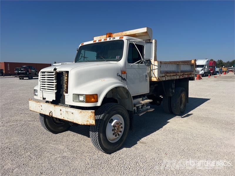 International 4800 4x4 T/A Dump Truck Kiper tovornjaki