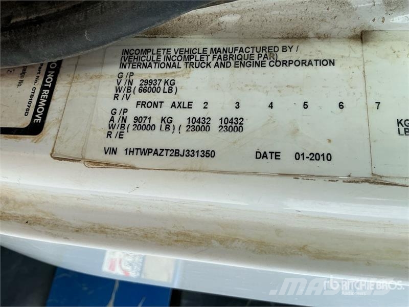 International 7500 Αποφρακτικά οχήματα