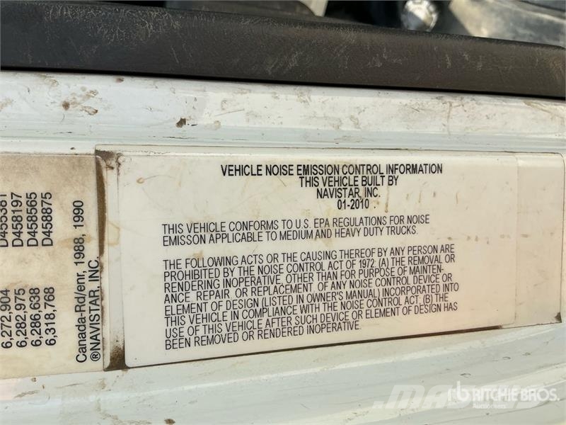International 7500 Αποφρακτικά οχήματα