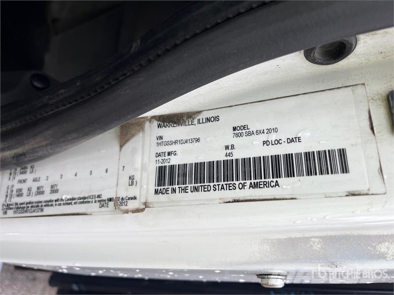 International 7600 Damperli kamyonlar