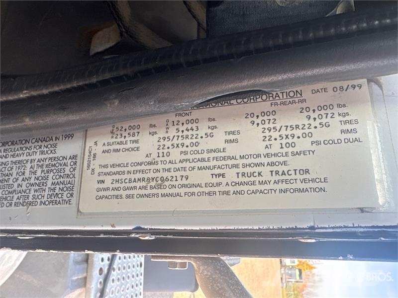 International 9100 وحدات الجر