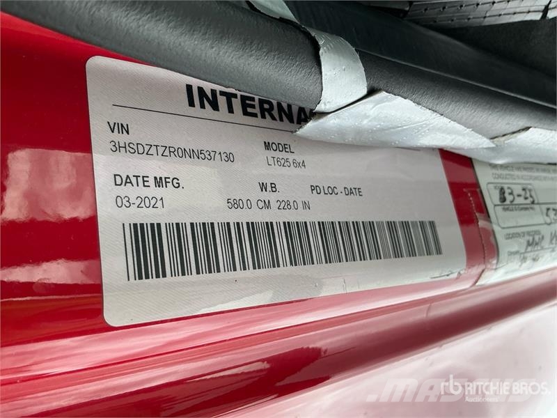 International LT625 트랙터 유닛