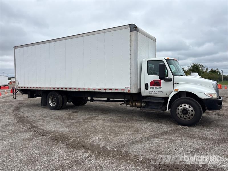 International MV607 4x2 Van Truck Sanduk kamioni