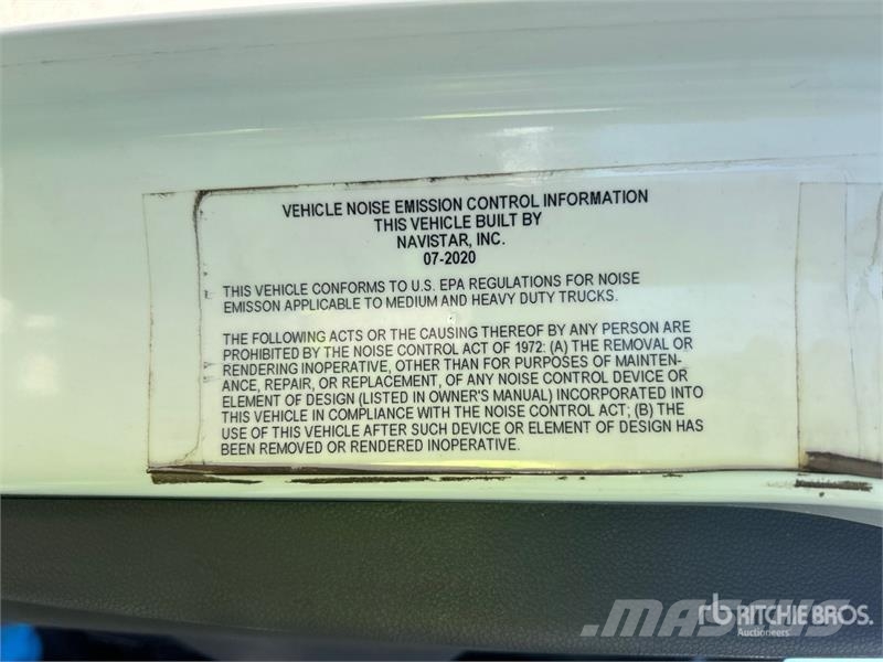 International MV607 6x4 Locomotive Service Truck Kommunal-Sonderfahrzeuge