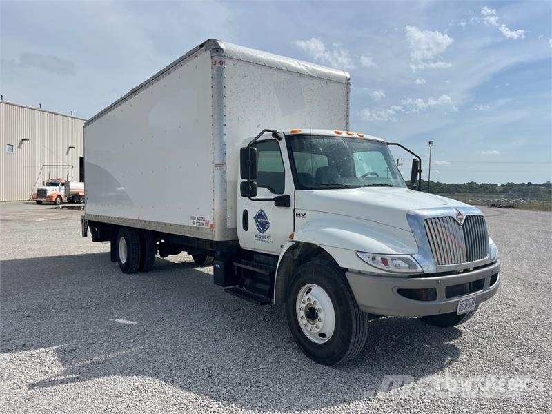 International MV607 SBA 4x2 Van Truck Sanduk kamioni