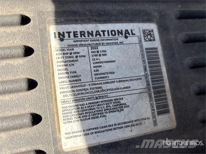 International RH613 6x4 T/A Day Cab Truck Tractor Vilcēji