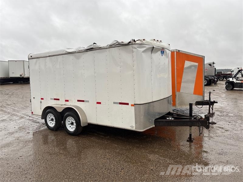 Interstate 1714TA2 14 ft T/A Enclosed Trailer Причепи-фургони