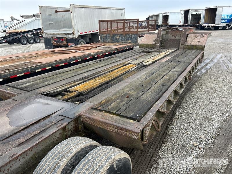 Interstate 70LBG 38 ft T/A Equipment Trailer Oprijwagen