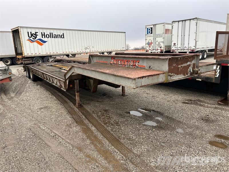 Interstate 70LBG 38 ft T/A Equipment Trailer Oprijwagen