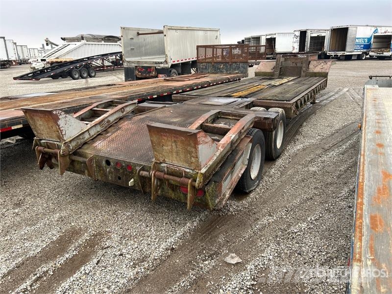 Interstate 70LBG 38 ft T/A Equipment Trailer Oprijwagen