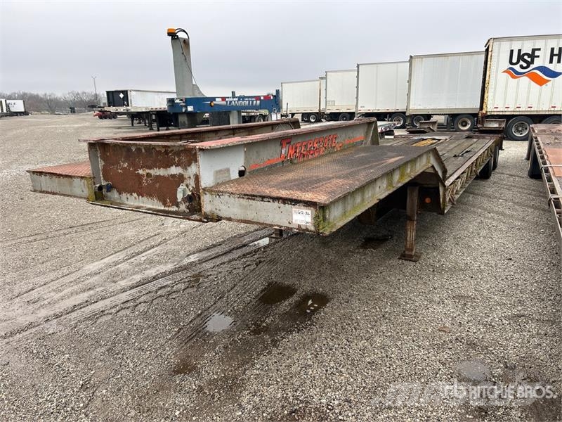 Interstate 70LBG 38 ft T/A Equipment Trailer Oprijwagen