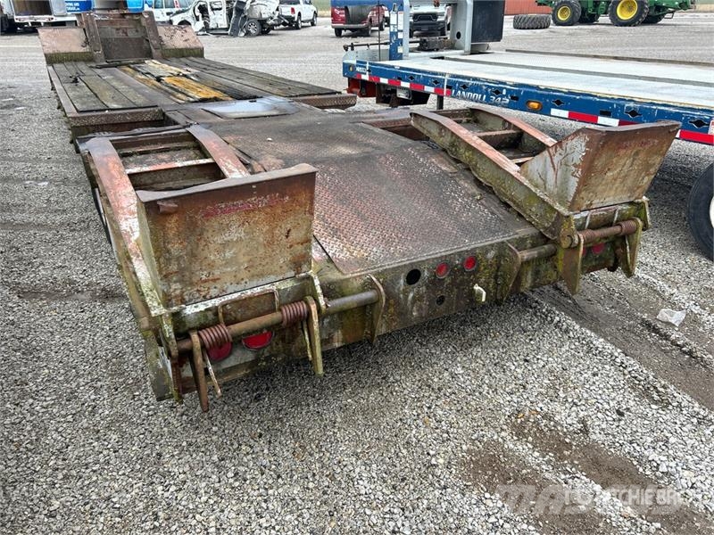 Interstate 70LBG 38 ft T/A Equipment Trailer Oprijwagen