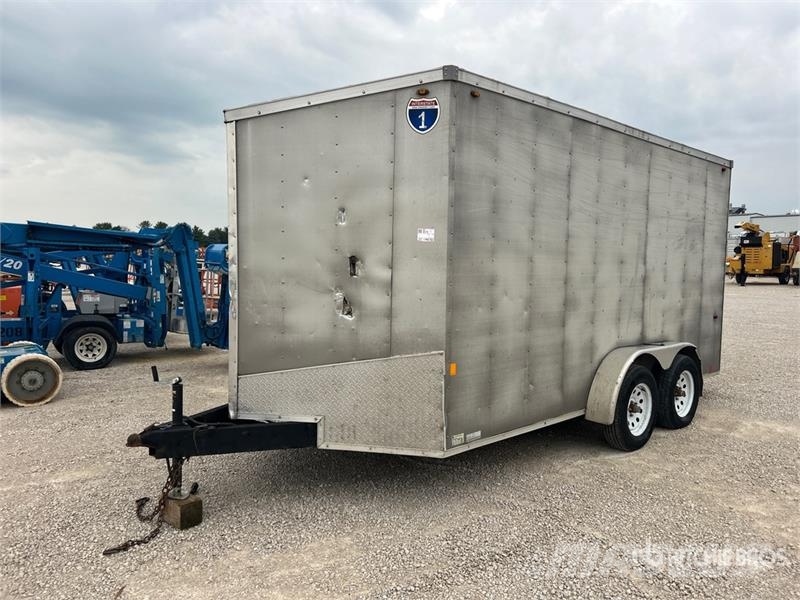 Interstate IFC714TA2 14 ft T/A Enclosed Trailer Gesloten opbouw trailers