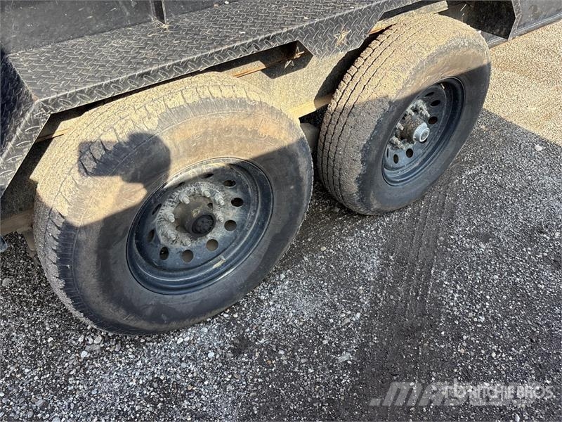 Iron Star 14 ft T/A Dump Utility Trailer Bañera