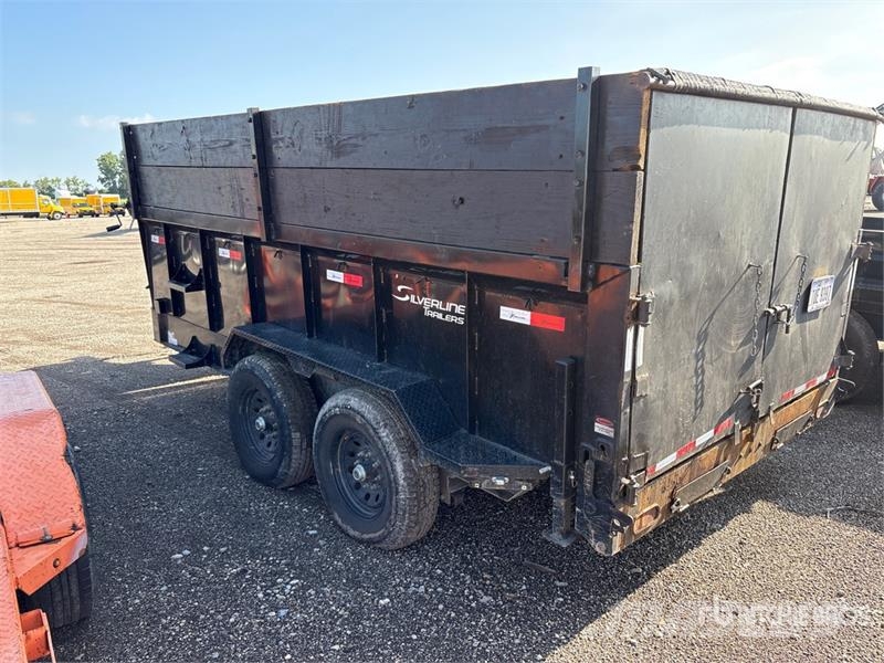 Iron Star 14 ft T/A Dump Utility Trailer Bañera